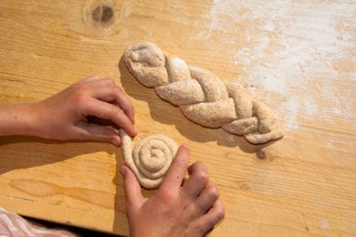 Brot backen - Bauernhofurlaub am Reitbauernhof in Großarl