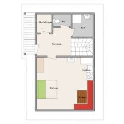 Grundriss – Almhütte Gretchenruhe