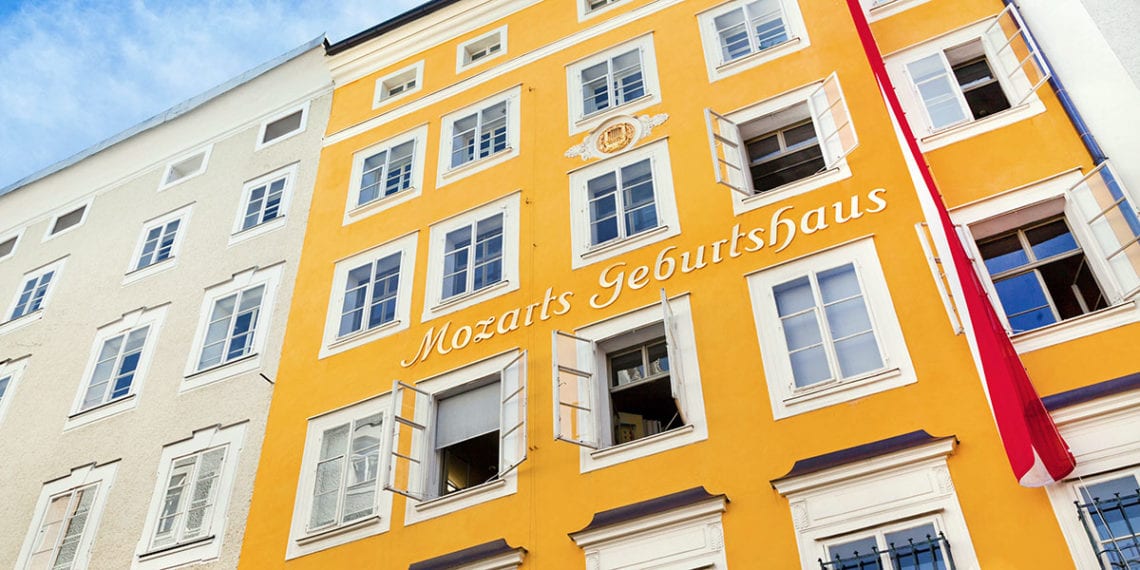 Mozart Geburtshaus - Ausflugsziel in Salzburg