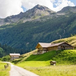 Hofeigene Almhütte in Großarl, Hubgrundalm im Tal der Almen, Salzburger Land
