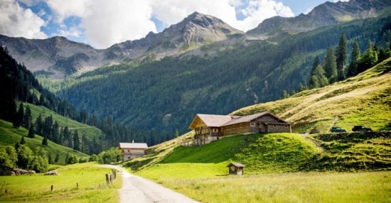 Hofeigene Almhütte in Großarl, Hubgrundalm im Tal der Almen, Salzburger Land